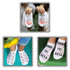 Gamma Phi sorority 3 pairs of no-show socks makes a great sorority gift
