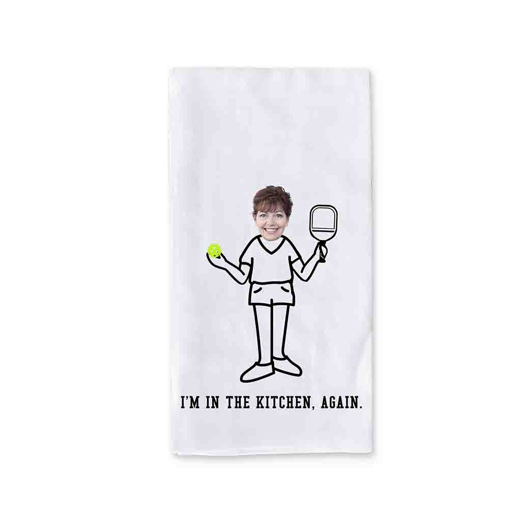 Personalized Kitchen Towels for a Wannabe Cooking Show Host