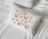 Standard white cotton pillowcase custom printed with your photo face cropped in all over design digitally printed on pillowcase makes a fun gift for your best friend.