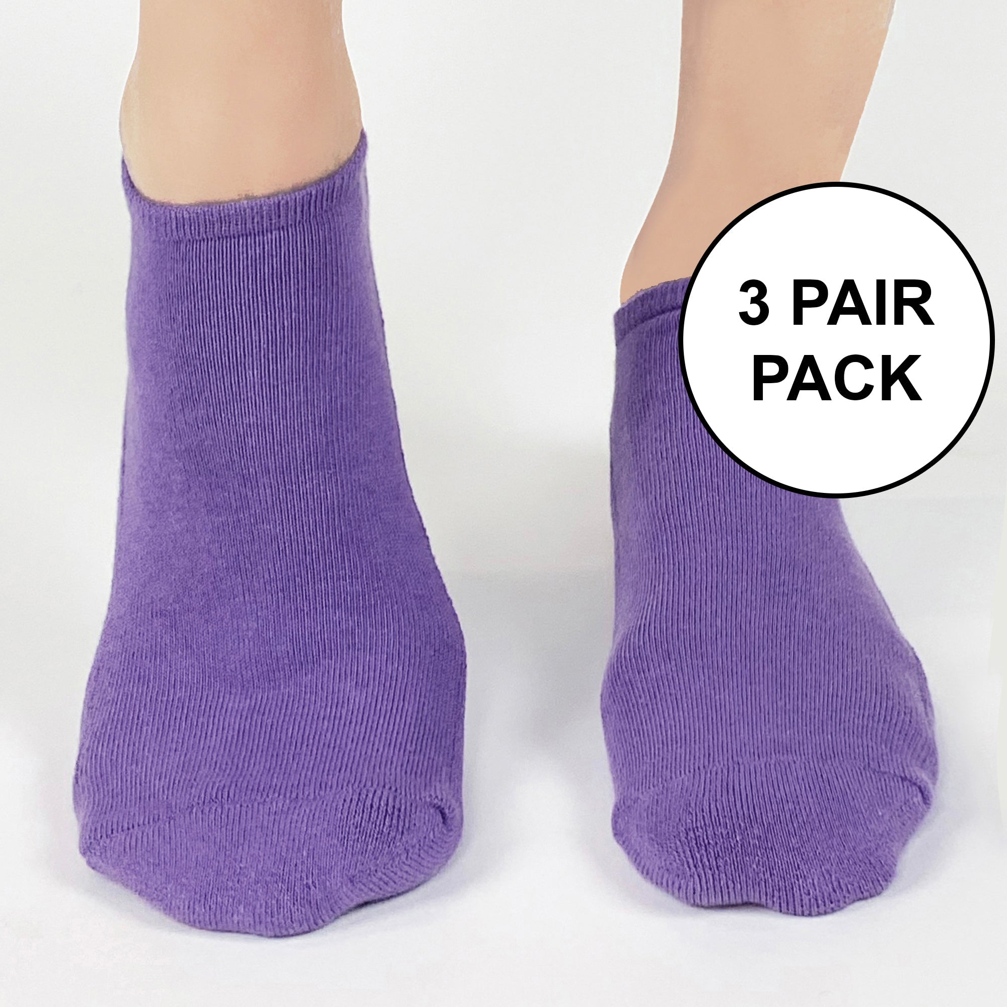 Purple no show socks outlet