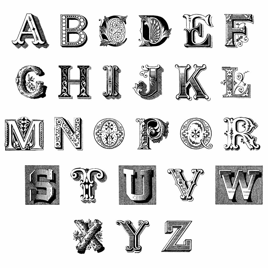 Steampunk gear style letters to select your initial for custom printed wedding socks.