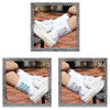 Zeta Tau Alpha crew socks with sorority name and Greek letters sold as a 3 pair sock bundle