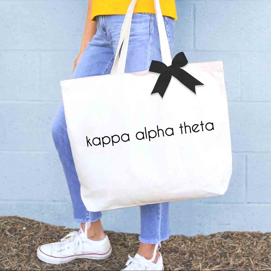 Sorority Canvas Tote