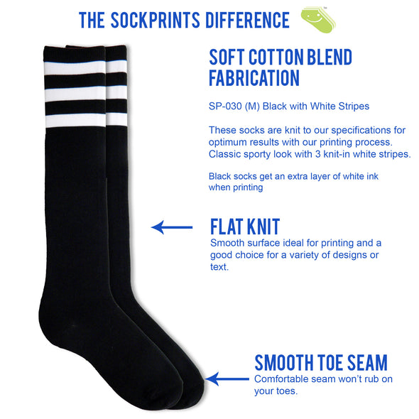 Soft cotton blend fabrication, smooth toe seam, flat knit.
