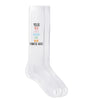 Add your own designs to create a pair of custom printed cotton knee high socks