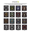 Star Wars inspired designs for the wedding party. Personalized wedding socks make a fun Star Wars theme wedding idea for groomsmen socks.