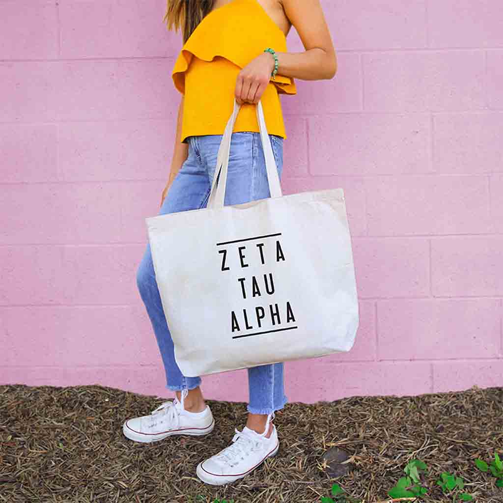 Zeta Sorority Tote Bag