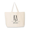 Kappa Delta sorority bags are the perfect cotton canvas tote bag for bid day chapter orders with our bulk discount