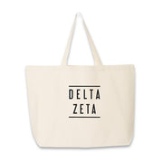 Delta Zeta Large Tote Bag