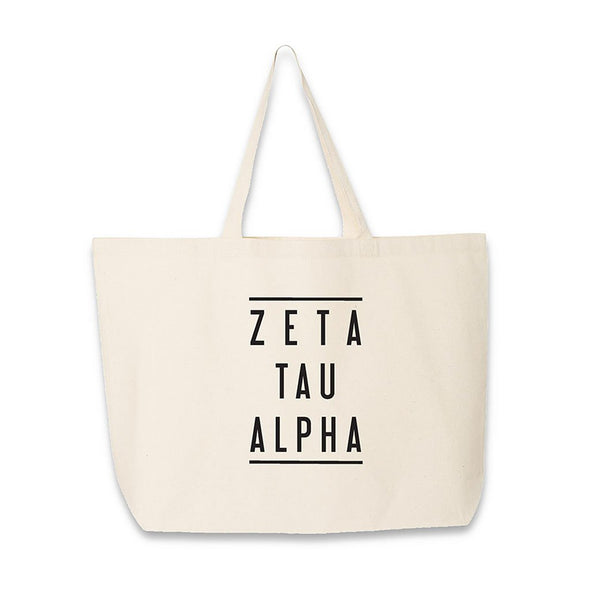 Zeta Tau Alpha Large Tote Bag
