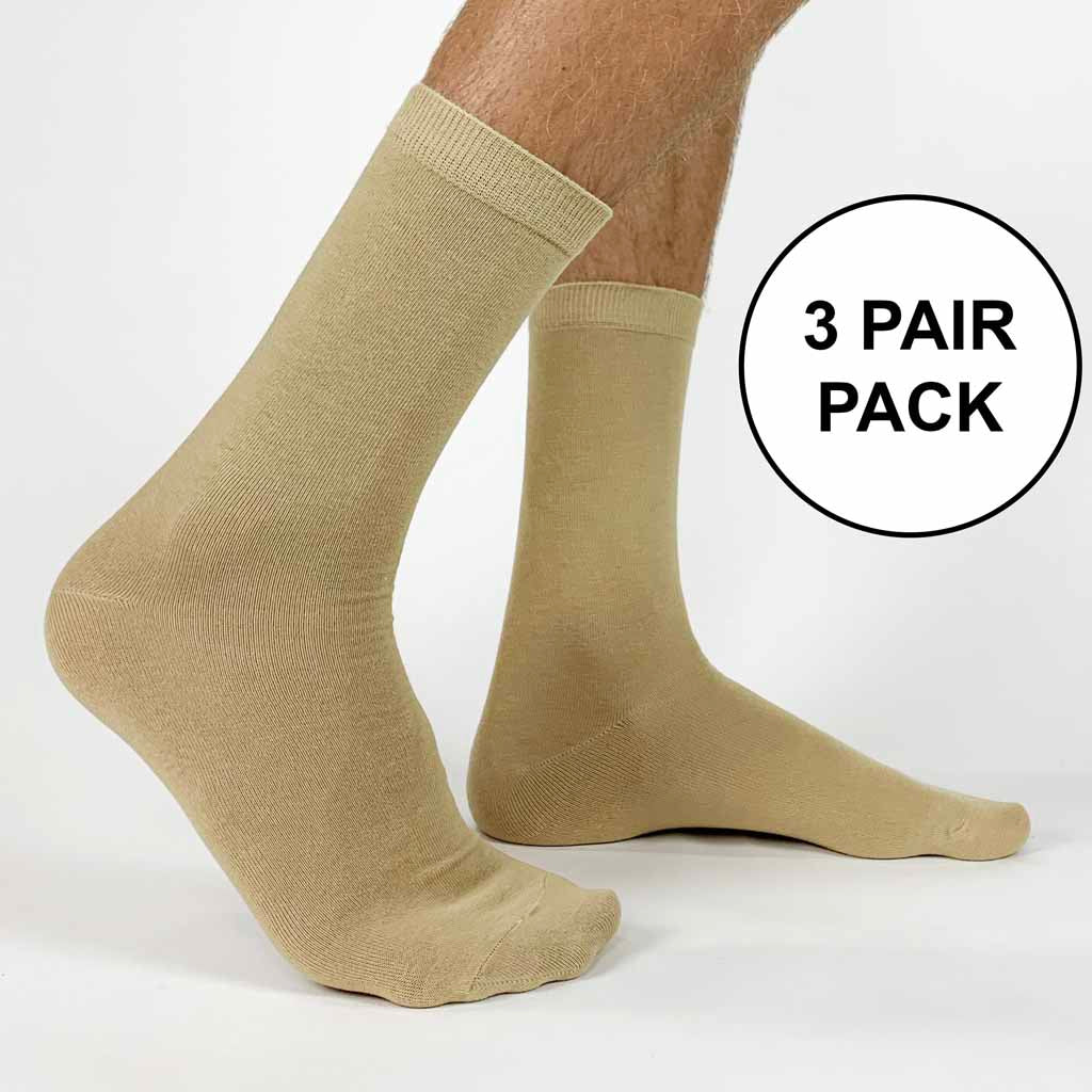 Mens tan shop dress socks