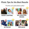 Photo tips for the best results for custom photo socks.