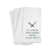 If I wanted our cooking advice I'd ask for it digitally printed on dishtowels.