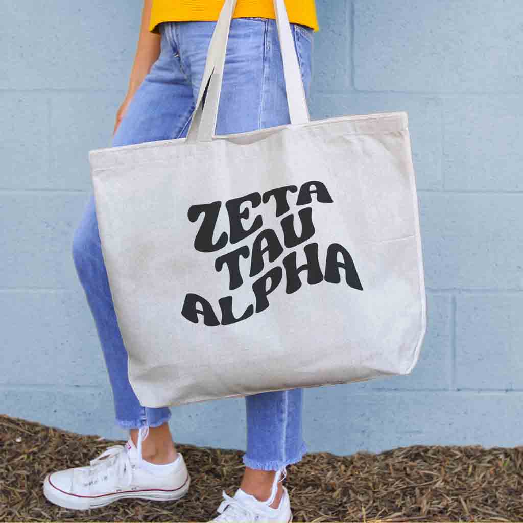 Sorority tote bag online