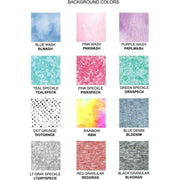 Available background choices to select from when designing your custom created photo socks.