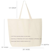 Tote Bag sizing Chart